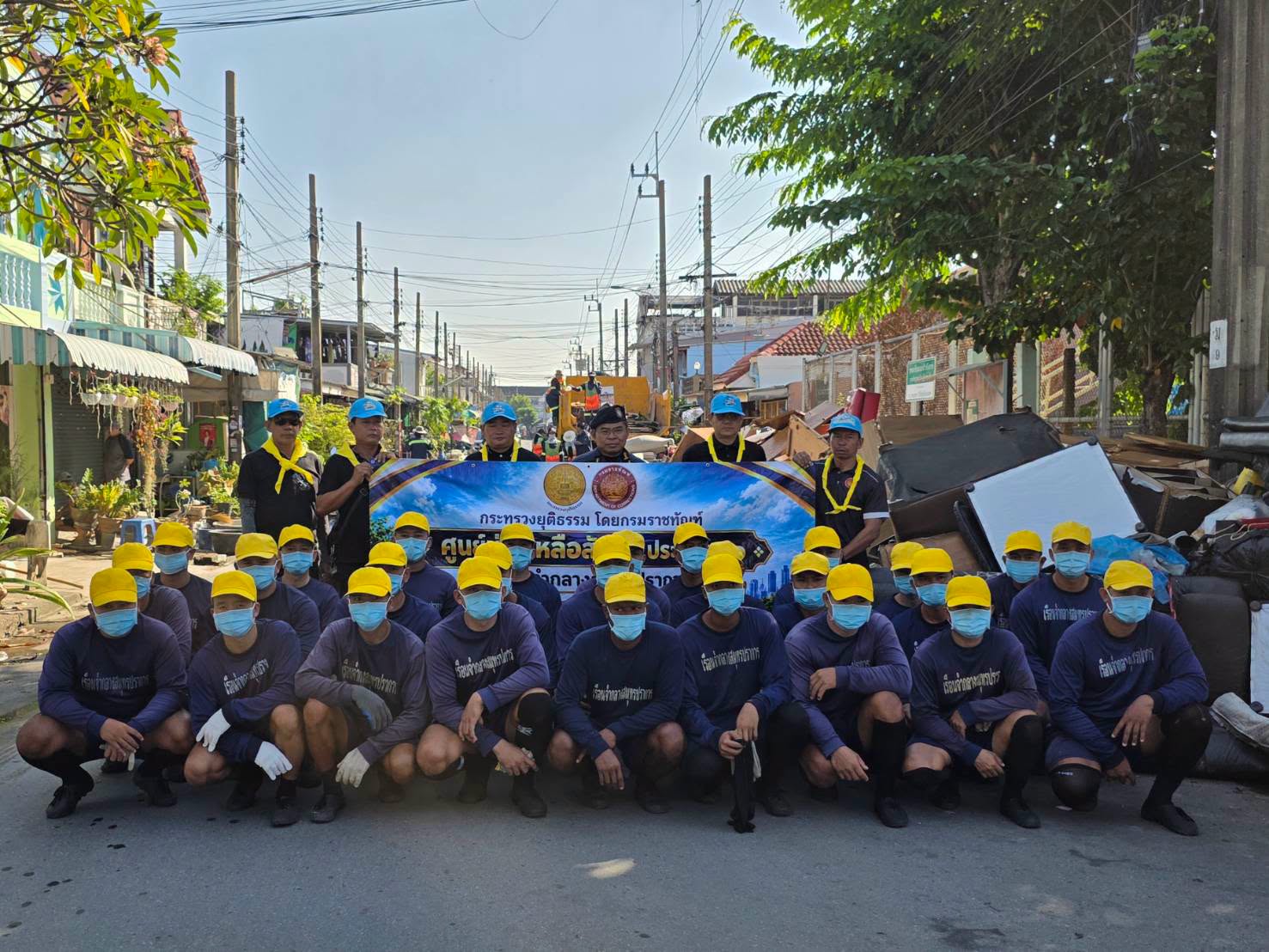กรมราชทัณฑ์ระดมกำลัง “ผู้ก้าวพลาด” ลงพื้นที่ช่วยประชาชนฝ่าวิกฤตน้ำท่วม ร่วมฟื้นฟูบ้านเรือน บรรเทาความเดือดร้อน พร้อมคืนประโยชน์สู่สังคม